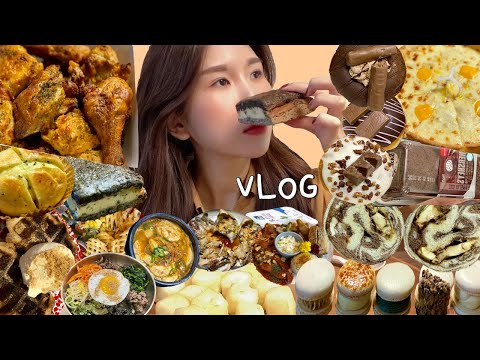 Видео: Субтитры) Два приема пищи в деньㅣMukbangㅣПерееданиеㅣ18: 6 прерывистое голодание ДИЕТА