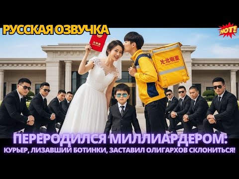 Видео: Переродился миллиардером: курьер, лизавший ботинки, заставил олигархов склониться #дорама #китайские