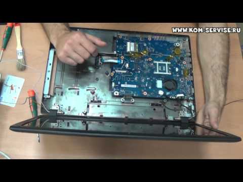 Видео: Инструкция по разборке, сборке и чистки от пыли ноутбука Samsung R719