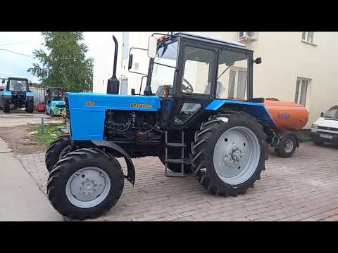 Видео: Продается МТЗ 82.1 после капремонта 2008 г.в.