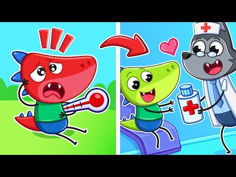 Видео: Малыш Заболел! | Не Боимся Доктора и Учим Здоровые Привычки 👨‍⚕️🏥 | Крошка Мими🦄