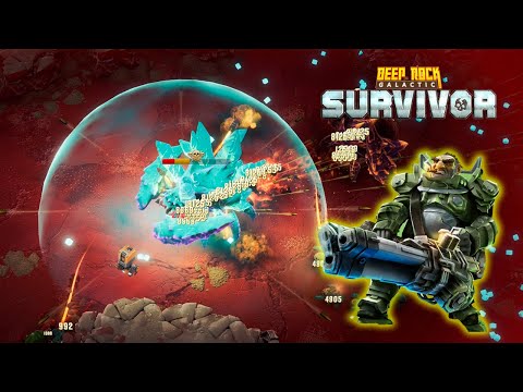 Видео: ✨ НЕПЛОХОЙ ТАКОЙ МИНИГАН - Deep Rock Galactic: Survivor