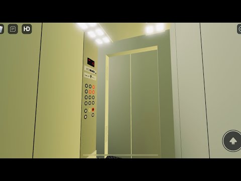 Видео: Пассажирский лифт ecomaks© в панельках в Roblox/Симулятор лифтов Roblox