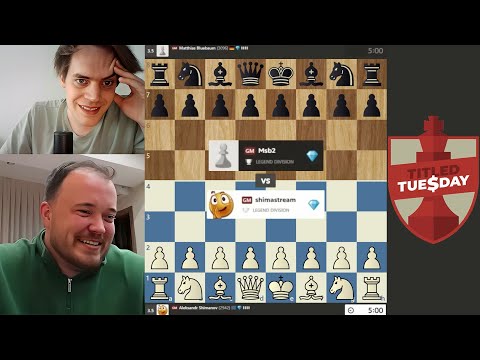 Видео: Играем с ПРЕТЕНДЕНТОМ! Александр Шиманов - Маттиас Блюбаум