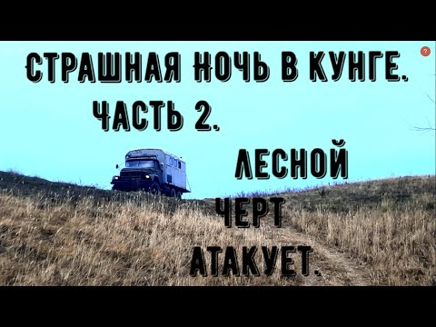 Видео: Страшная Ночь В Кунге. Часть 2. Лесной Черт Атакует.