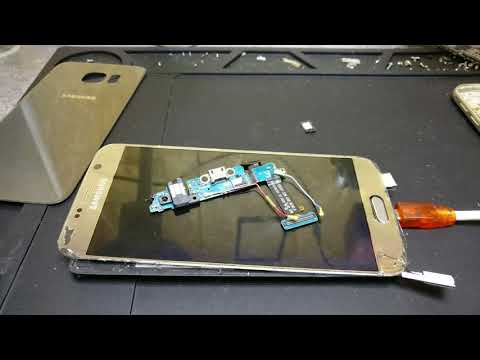 Видео: Samsung GALAXY S6 - Будь ты проклят! Замена разъема через переклейку стекла.