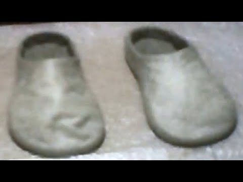 Видео: Галина Аникина. Мастер-класс по валянию тапочек. Часть 7. Завершение притирки и начало валяния.