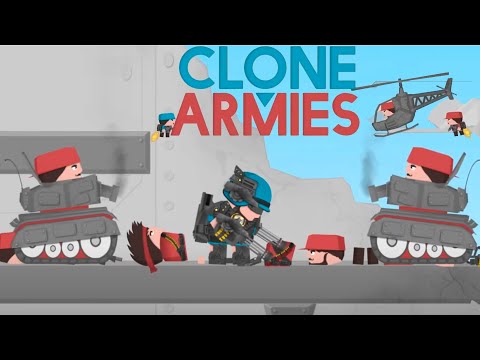 Видео: Встретил сильного соперника Clone Armies - Армия клонов 2D Games