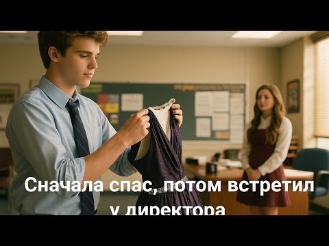 Видео: Он спасал платье незнакомой женщины от позора… и на следующий день увидел её в кабинете директора.