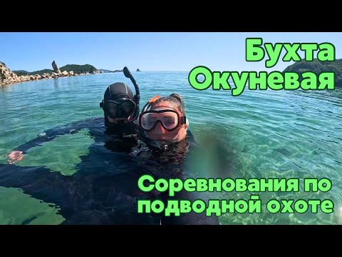 Видео: БУХТА ОКУНЕВАЯ / СОРЕВНОВАНИЯ ПО ПОДВОДНОЙ ОХОТЕ / КЕМПИНГ НА МОРЕ / ПРИМОРСКИЙ КРАЙ