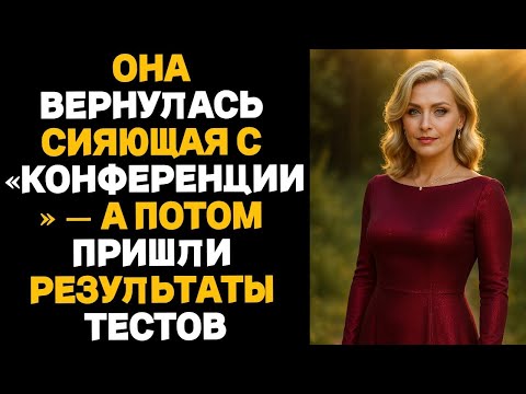 Видео: ОНА ВЕРНУЛАСЬ СИЯЮЩАЯ С «КОНФЕРЕНЦИИ» — А ПОТОМ ПРИШЛИ РЕЗУЛЬТАТЫ ТЕСТОВ.