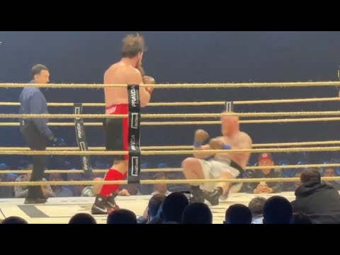 Видео: СРУБИЛ НАПОВАЛ! Кудряшов vs Шьюмейкер: НОКАУТ