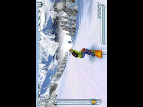 Видео: Обзор игры Snowboard Hero
