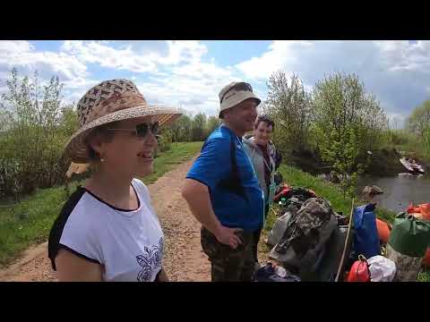 Видео: Мотопрогулка, канал - река Уводь - река Клязьма, май 2023 г