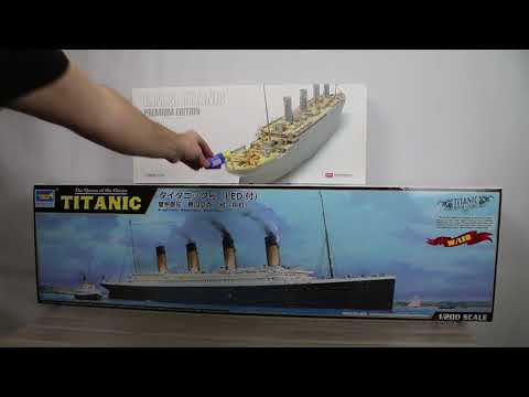 Видео: TITANIC 1\200 Trumpeter. Обзор набора. Сборная модель.