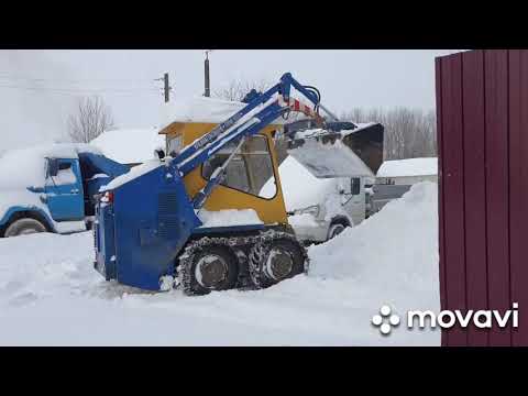 Видео: пум уборка снега