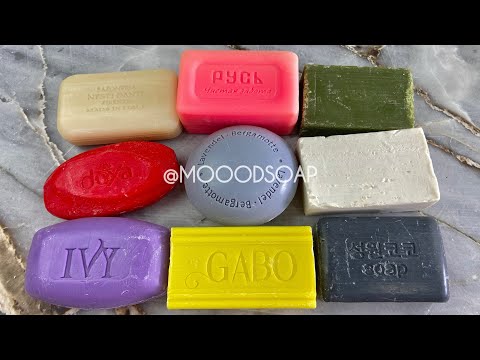 Видео: ASMR soap | Резка сухого мыла | Cutting dry soap | Carving soap | No talking