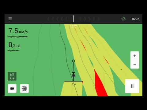 Видео: Работа агронавигатора Agroglobal