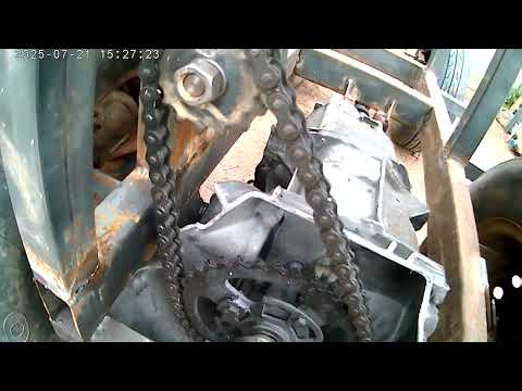 Видео: тракторок с коробкой от 41 москвича 15 06 25