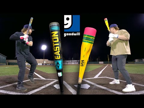 Видео: Вызов бейсбольной биты в секонд-хенде | Baseball Bat Bros