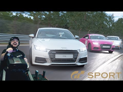 Видео: Наконец-то Nürburgring Nordschleife и просто невероятный финиш!😂Это надо видеть! Gran Turismo Sport
