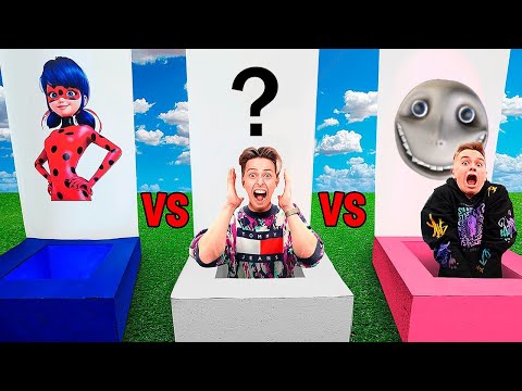 Видео: ✅ Леди Баг vs Человек за Окном! ВЫБЕРИ ПРАВИЛЬНУЮ ЯМУ, ЧТОБЫ ВЫЖИТЬ!