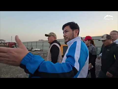 Видео: Рейд Осмонов көчөсүндө курулуп жаткан “Ош-Сити” турак жай комплексинин курулуш иштери менен таанышты
