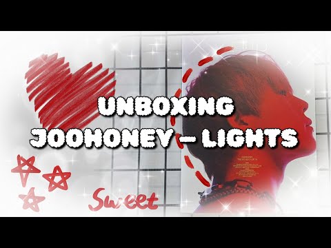 Видео: РАСПАКОВКА АЛЬБОМА JOOHONEY - LIGHTS (II ver.) 🌹❤ unboxing kpop album