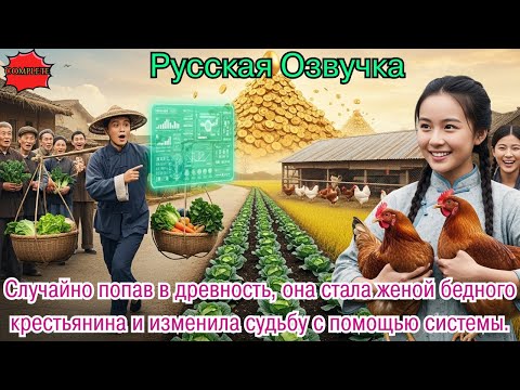 Видео: Случайно попав в древность, она стала женой бедного крестьянина и изменила судьбу с помощью системы.
