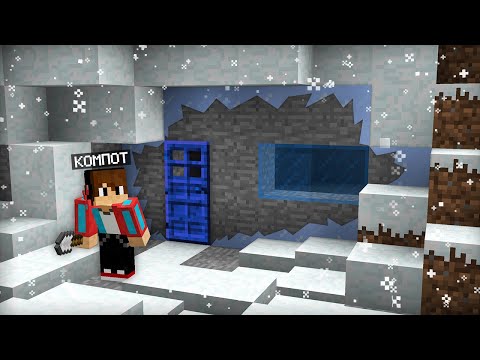 Видео: Я ЧИСТИЛ СНЕГ И НАШЁЛ ЗАМЁРЗШУЮ ДВЕРЬ В МАЙНКРАФТ | Компот Minecraft