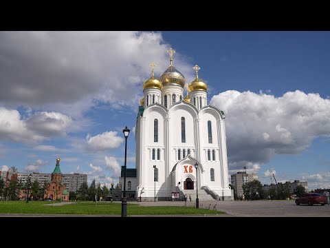 Видео: Освящение Воскресенского собора в Дзержинске