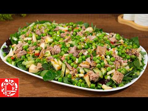 Видео: Быстрый и Вкусный Салат для Дам! Покоряет сразу. Необыкновенный вкус, нежная и ароматная заправка
