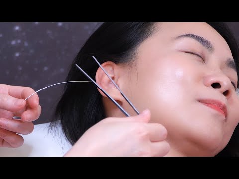 Видео: ASMR Самая гигиеничная и удобная чистка ушей(Правое ухо) 