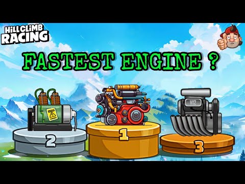 Видео: Какой двигатель быстрее? Hill Climb Racing || МАКСИМАЛЬНЫЙ ГАРАЖНЫЙ КОЛЛЕКТИВ МАШИН