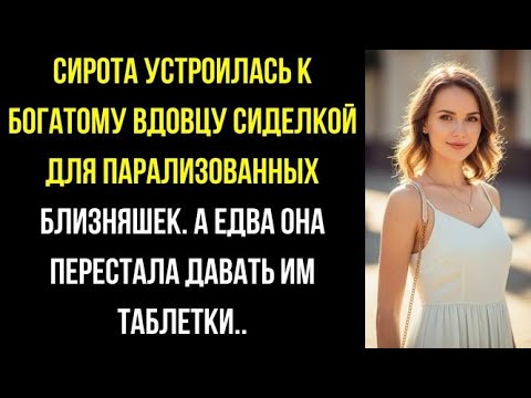 Видео: Сирота устроилась сиделкой к богатому вдовцу для парализованных близняшек… и вдруг застыла в шоке!