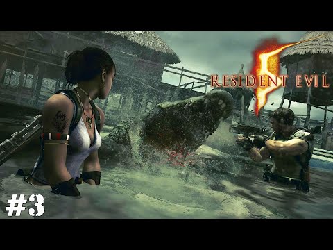 Видео: КРОКОДИЛЫ И ТУЗЕМЦЫ ▪ Resident Evil 5 (Прохождение) #3