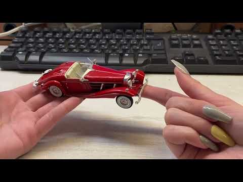 Видео: 78а. Обзор масштабной модели Mercedes-Benz 540K Cabriolet A (1936-1938)