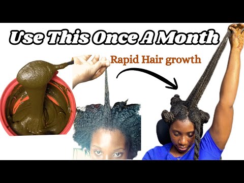 Видео: Используйте это экстремальное удобрение для быстрого роста волос | Гарантированный результат 💥 | ...