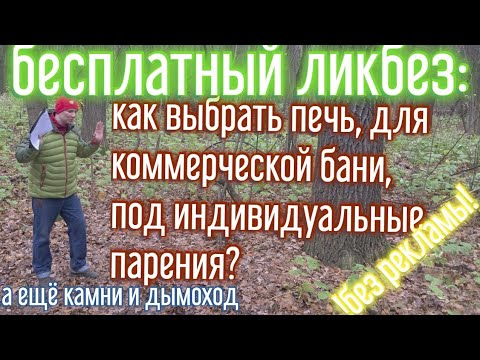 Видео: Какую печь брать в баню, для заработка на индивидуальном парении? Гайд, мануал, лайфхак итэдэ.