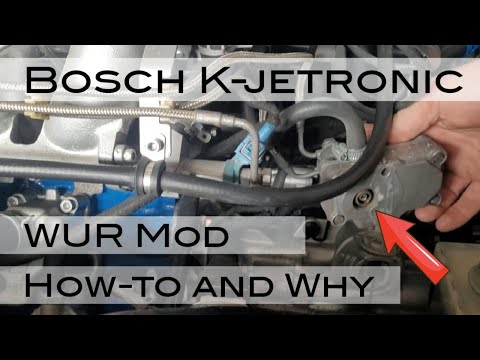 Видео: Bosch K-jetronic CIS - WUR Mod - Инструкции и причины
