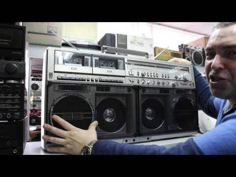 Видео: vintagemoscow  магнитола sharp gf 777