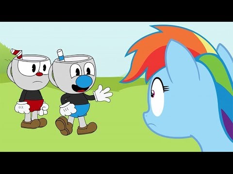 Видео: Cuphead встречает пони!