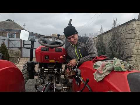 Видео: Детальний процес встановлення додаткового гідророзподільника на міні-трактор.