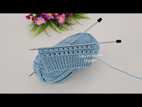 Видео: НОВИНКА 🧶Простая схема вязания шарфа, берета, жилета, шали, кардигана
