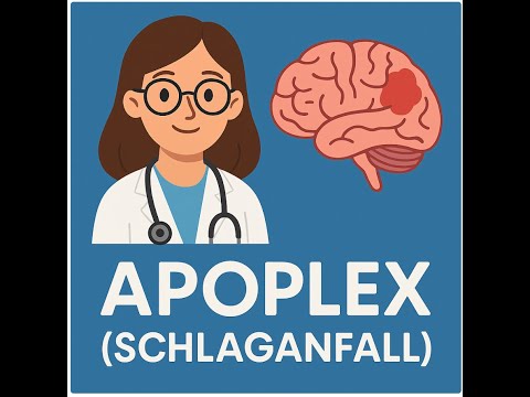 Видео: Fachsprachprüfung: Apoplex (Schlaganfall) auf Deutsch | Теория и термины