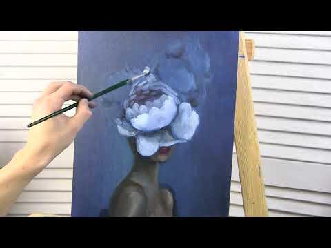 Видео: мастер-класс по картине Amy Judd, картина маслом