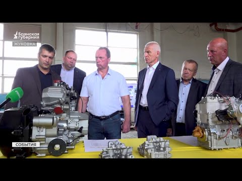 Видео: Советник председателя правительства РФ Олег Матыцин  посетил Жуковку Брянской области