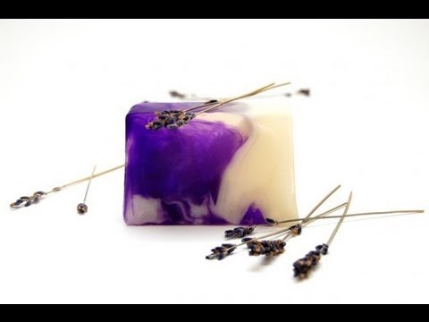 Видео: Мыло "Лавандовые сны". Мыло ручной работы