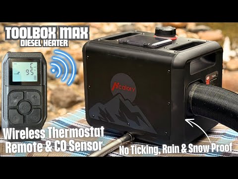 Видео: НОВИНКА 2025 ГОДА! HCALORY — Дизельный обогреватель Toolbox MAX 8 кВт и беспроводной термостат с ...