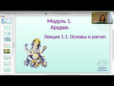Видео: 1.1 Арудхи. Основы, расчет, практическое применение.